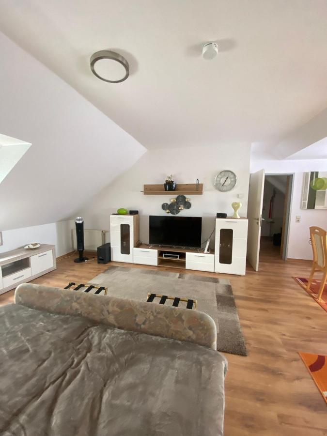 Dachgeschoss Apartment Mit Ausblick Halle  Εξωτερικό φωτογραφία