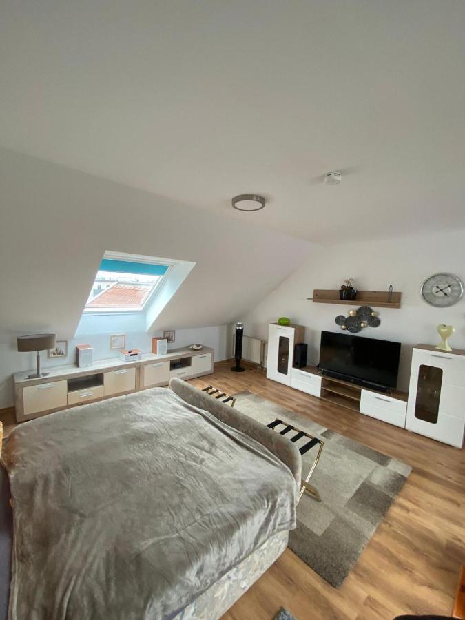 Dachgeschoss Apartment Mit Ausblick Halle  Εξωτερικό φωτογραφία