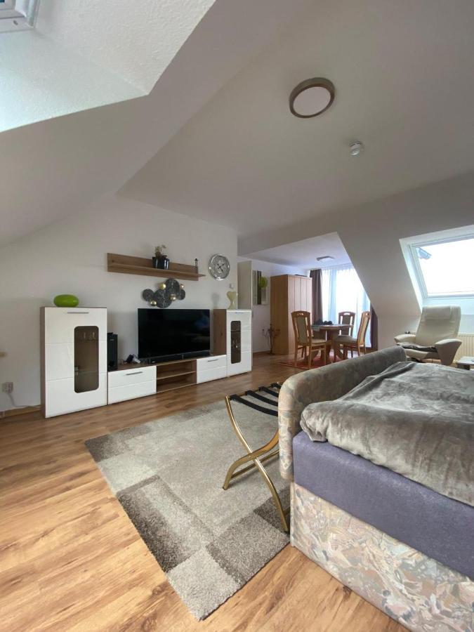 Dachgeschoss Apartment Mit Ausblick Halle  Εξωτερικό φωτογραφία